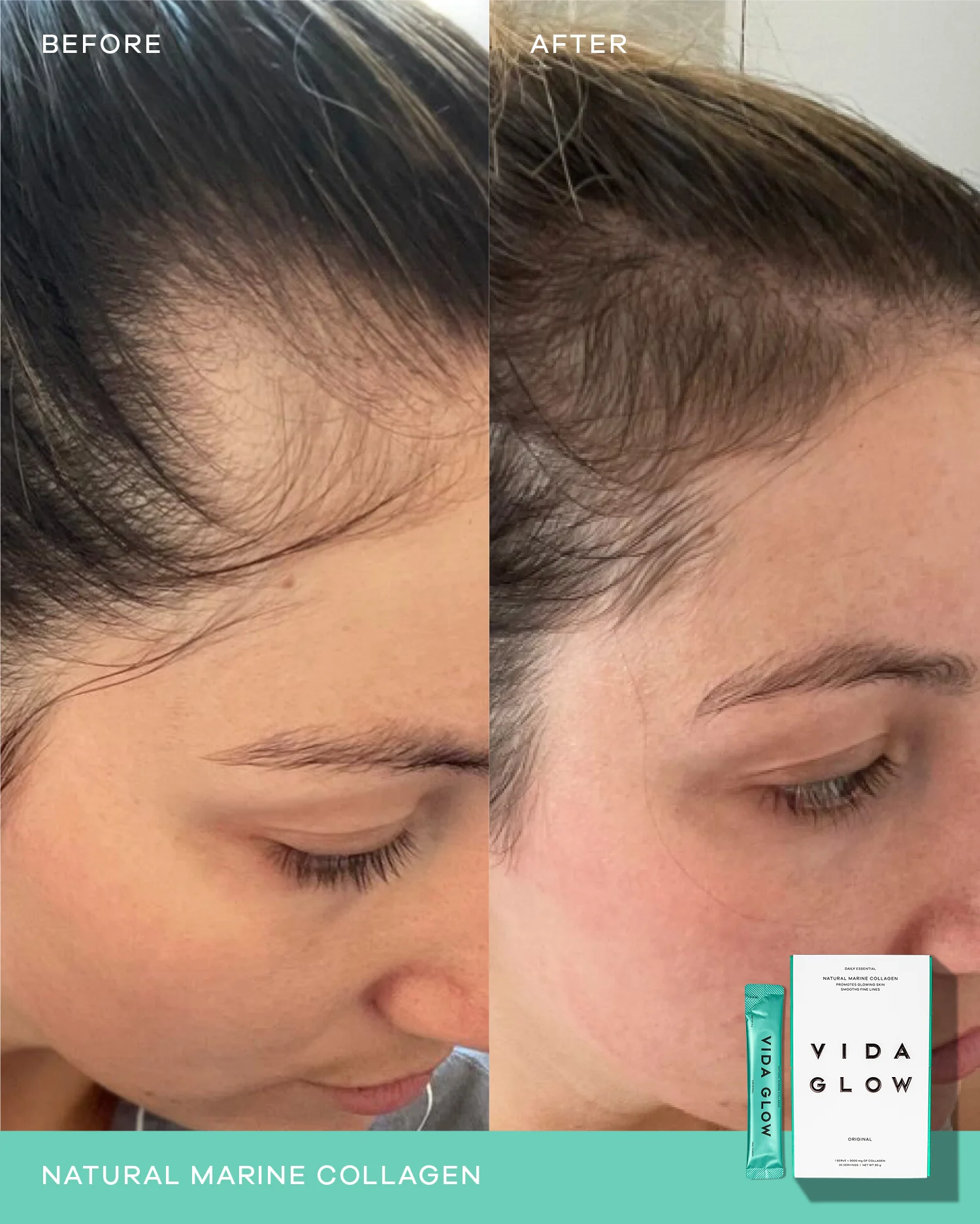 Natural Marine Collagen Sachets - Mango - Image 3